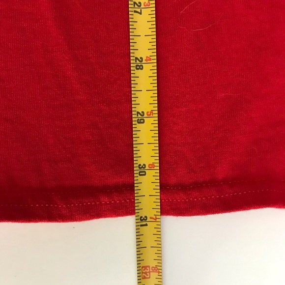 Don't Be A Wiener Sausage Party Red Short Sleeve T Shirt Mens Size 3XL - Picture 7 of 9